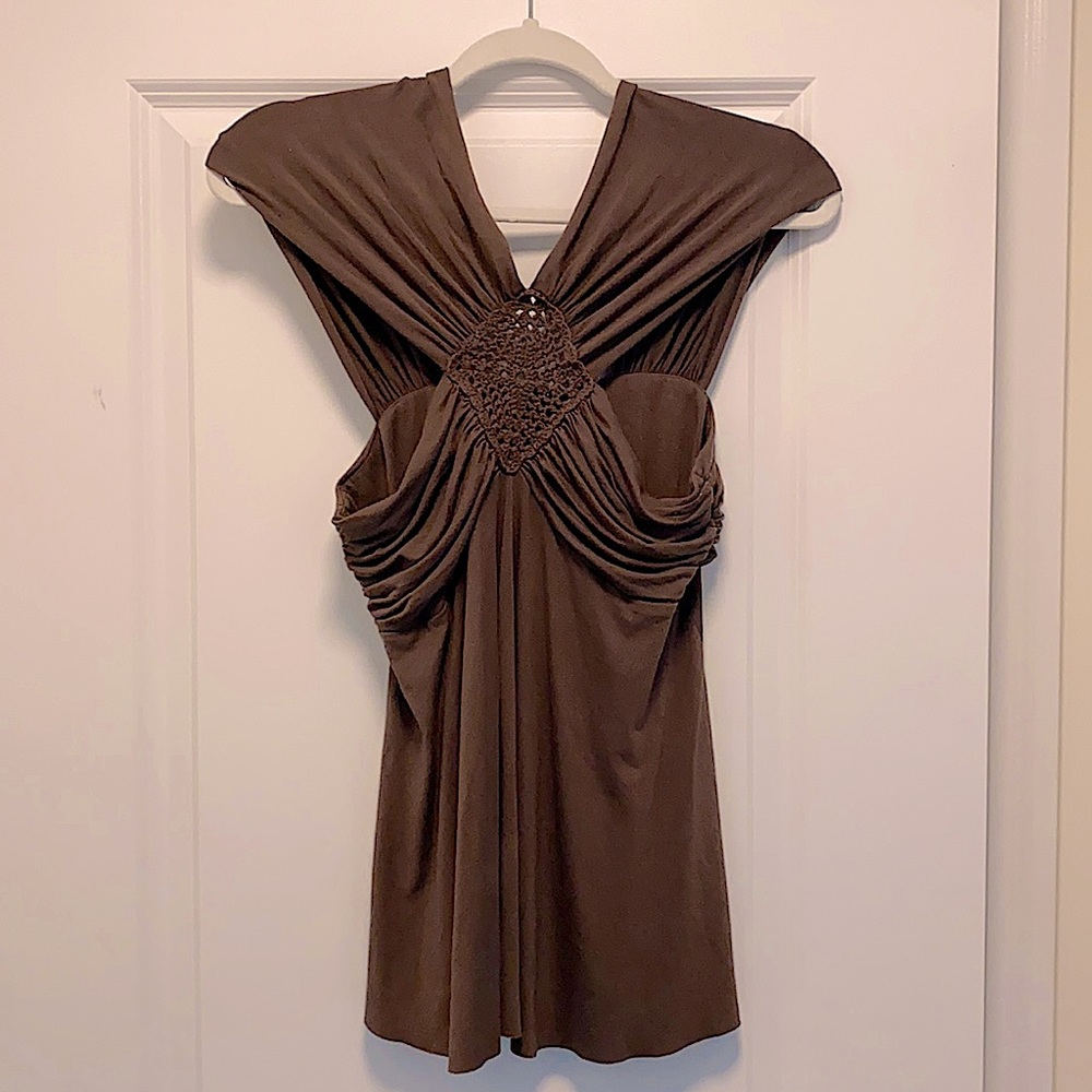 Robert Rodriguez top with Crochet